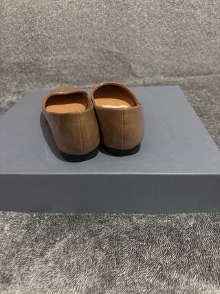 Ballerine scarpe basse marrone caramello 38
