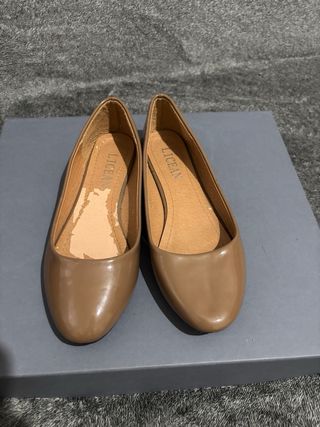 Ballerine scarpe basse marrone caramello 38