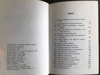 ¡Adelante, Siete Secretos!, de Enid Blyton (1963)