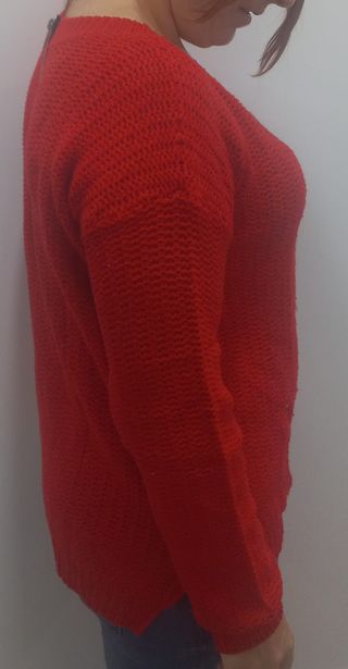 Jersey rojo de lana