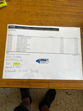 Motor kawasaki ZX6R 07/08