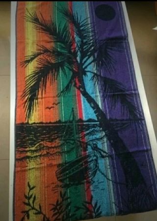 Toalla estampado tropical