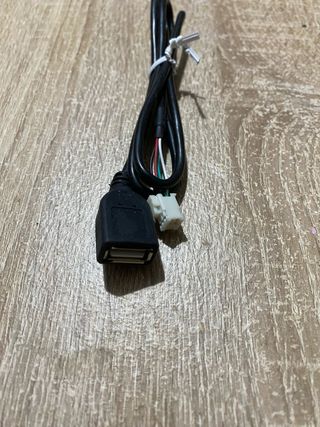 Cables y mando radio pantalla china