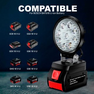 Luz LED para Batería BOSCH