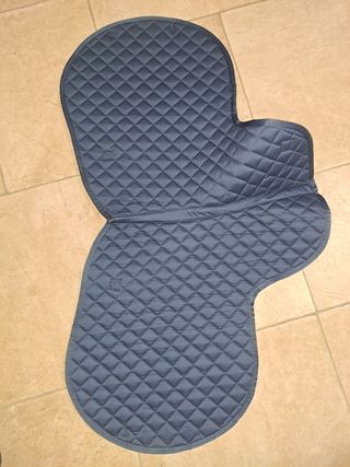 Sottosella equitazione sagomato blu nuovo