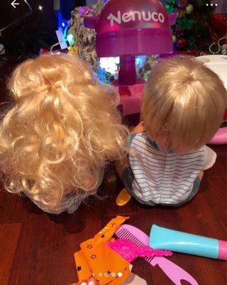 Muñecos nenuco peluqueria