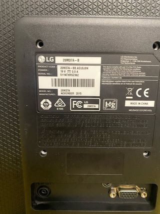 Monitor ordenador LG 