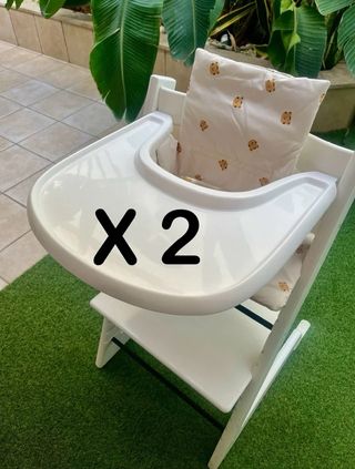 NUEVO! 2 Bandejas para trona stokke