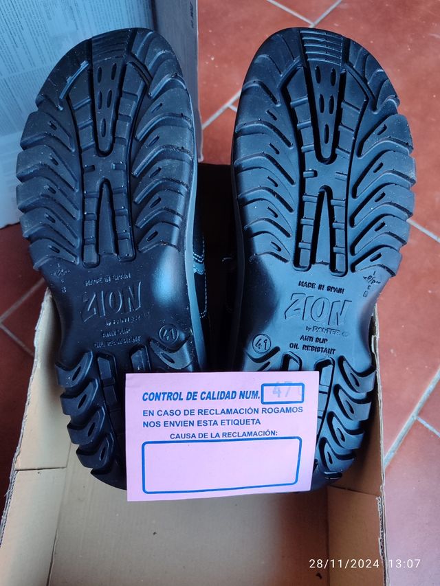 Botas de seguridad zion super ferro