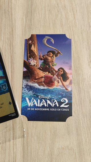 Carta Vaiana Lorcana