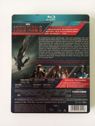 Steelbook iron man 3