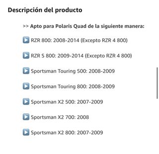 NUEVO!.. (65€) Pinzas Freno IZQ. DR. Polaris