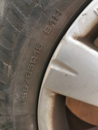 Llantas vw con cubiertas good year