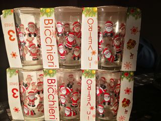 Bicchieri di Natale