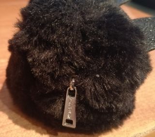 Neceser pequeño cara gato pelo suave