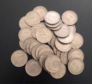 30 monedas 25 pesetas 1957