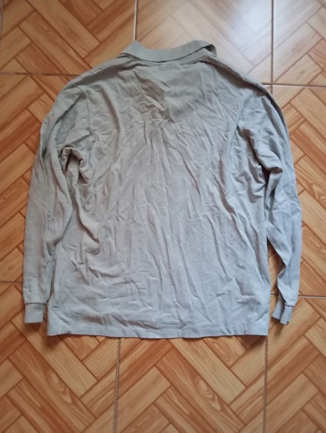 Polo LACOSTE manga larga años 80