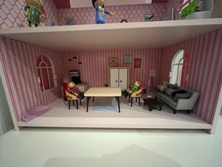 Casa de muñecas madera