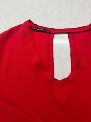Maglia camicia rossa Dani made in italy