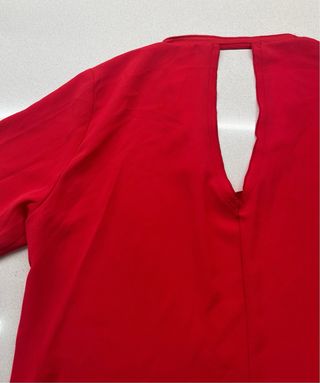 Maglia camicia rossa Dani made in italy