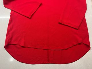Maglia camicia rossa Dani made in italy
