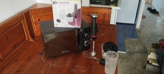 Mueble comedor+microondas+batidora +bici