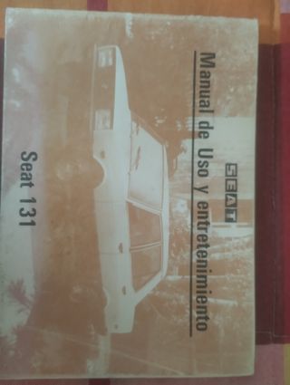 Manuales de instrucciones SEAT 131