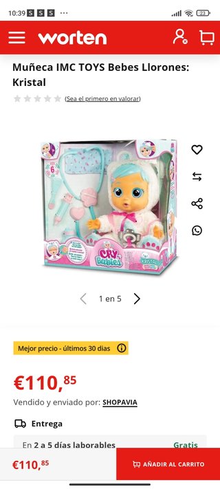 Bebe llorón