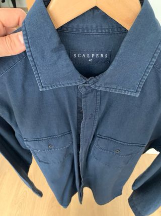 Camisa scalpers vaquera