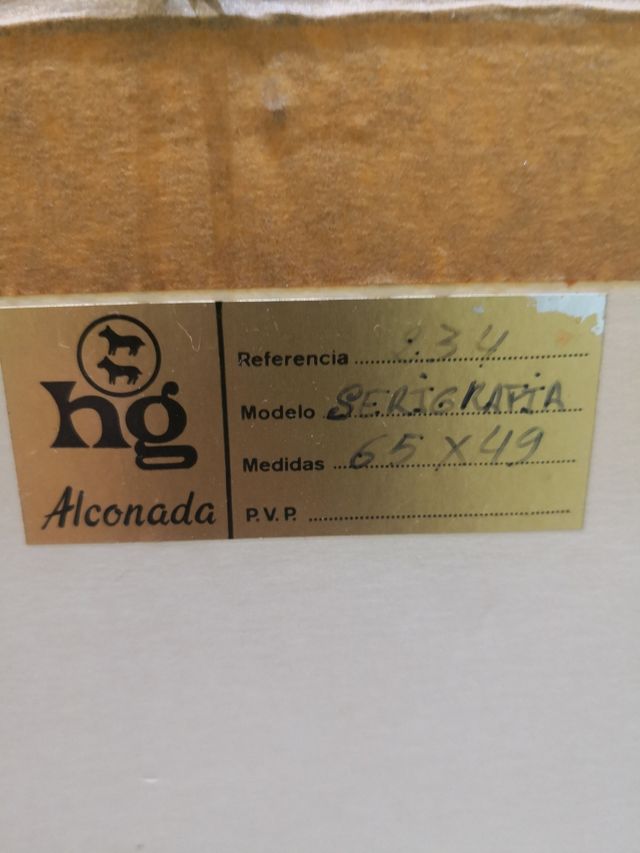 Pintura em serigrafia