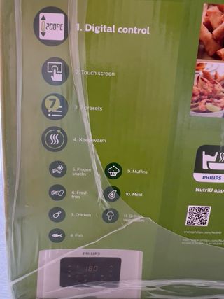 Philips Freidora de aire caliente Essential 4,1 l