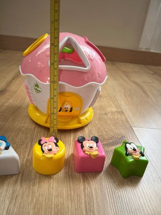 Juguete muñecos Disney. Encajable 4 piezas