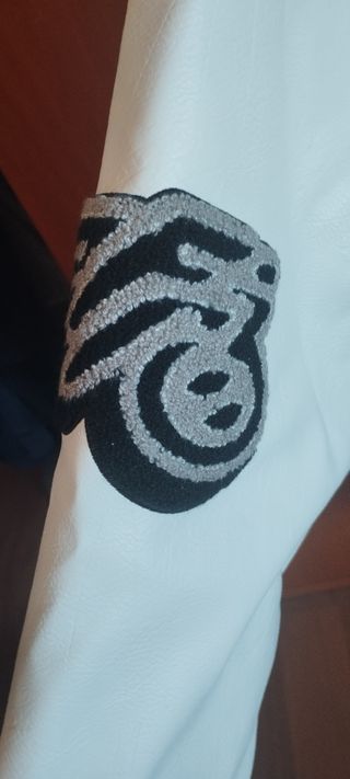 Chaqueta bomber imitación piel