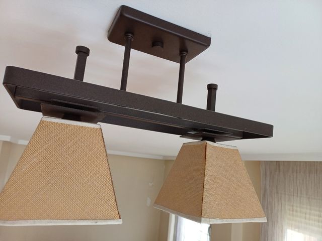 Dos lámparas de salón