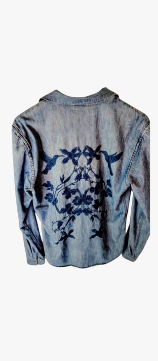 ZARA man / Slim Fit - camisa vaquera. 