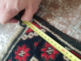 Alfombra persa anudada a mano