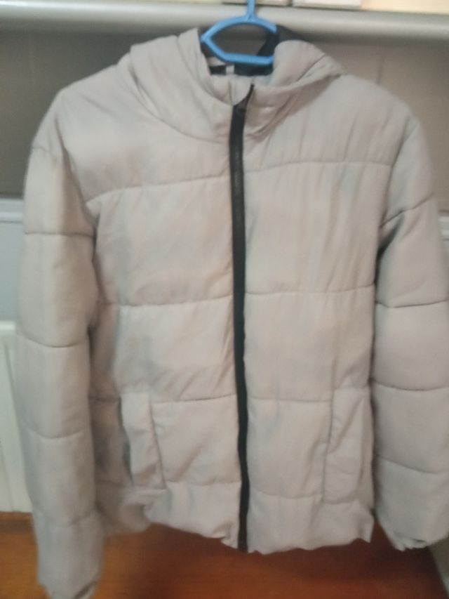 Abrigo hombre gris 🩶