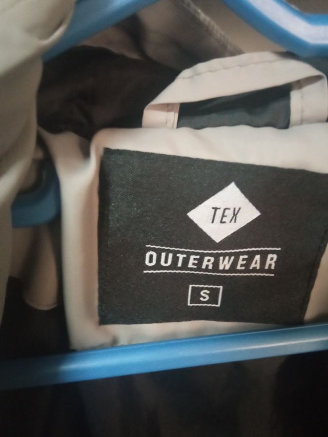 Abrigo hombre gris 🩶