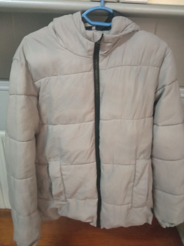 Abrigo hombre gris 🩶