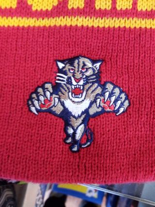 Gorro lana florida