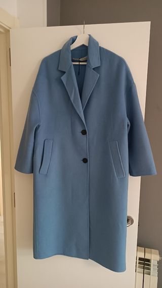 Abrigo zara azul
