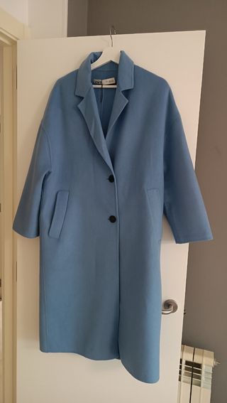 Abrigo zara azul