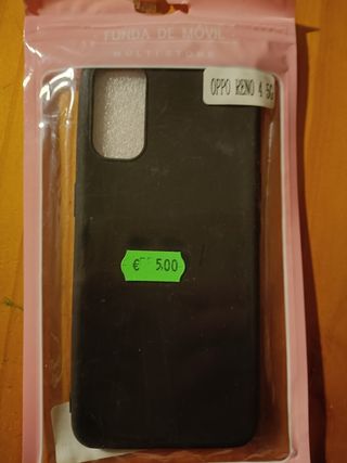 Funda OPPO reno 4 5g negra