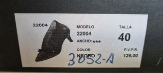 Zapatos Negros de vestir
