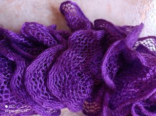 Pañuelo bufanda cort@ efecto volante