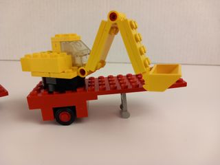 Lego 649, Camión góndola con excavadora (1972).