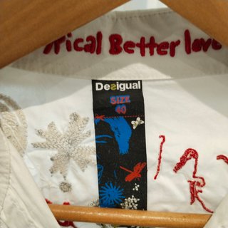 Camisa con mangas cortas Desigual