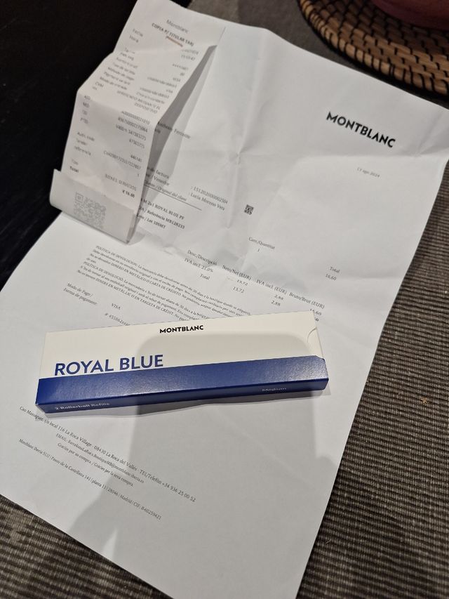 MONTBLANC Cargas de boligrafo