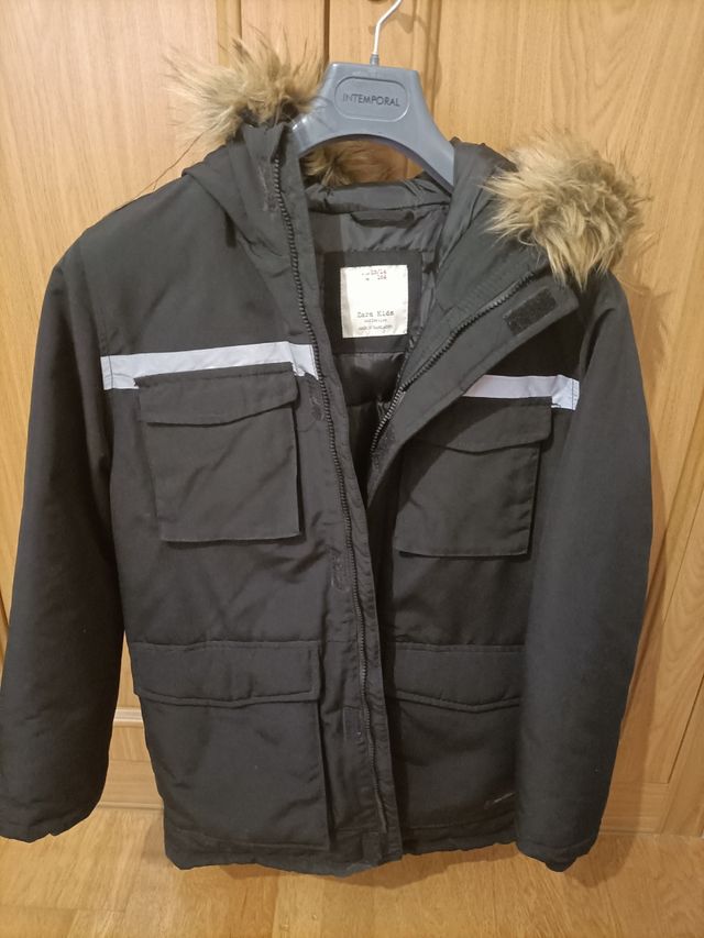 Cazadora chico plumon