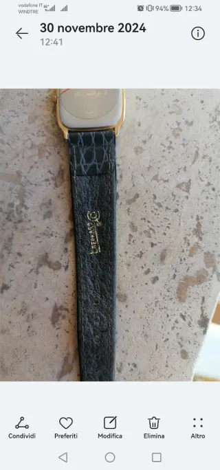 Orologio Eberhard e Co vintage